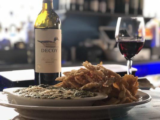 Spinach Artichoke Dip W/ BOWTIE PASTA