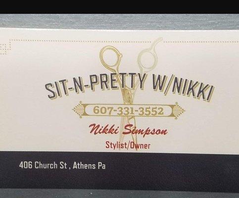 Sit-N-Pretty W/Nikki