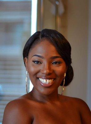 Wedding day hair by Chris