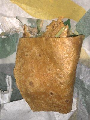 Full wrap for only 4 bucks!