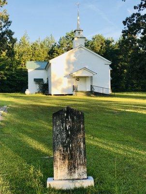 Gorgeous old Church near Pine Apple, Alabama.