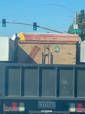 This is the truck that tried to run my wife off the road.