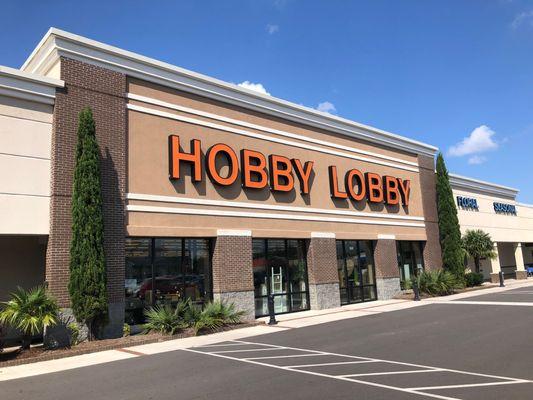 Hobby Lobby Oleander Drive Wilmington, NC - All Masonry Front Facade by Swan Masonry Company (910) 362-1111