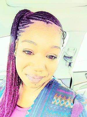 Ida did her thang on my hair!