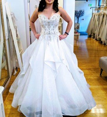 Aletta, the beautiful gown that I fell in love with at Unveiled Bridal.
