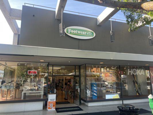 Footwear etc. San Mateo Store Front