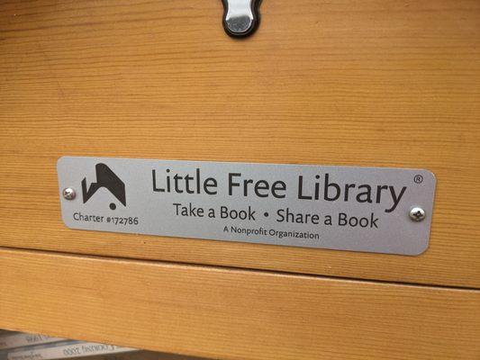 Little Free Library - Badlands Bunkhouse