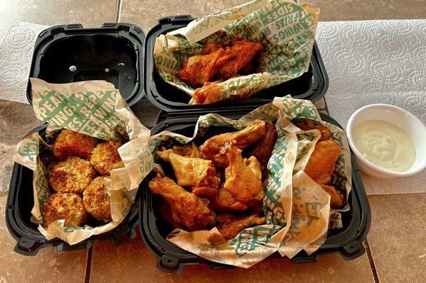 Louisiana Rub (Classic) × 10 Hot Lemon (Classic) × 5 Mango Habanero (Classic) x 5 5 pc Cajun Fried Corn Mexican Street Spice