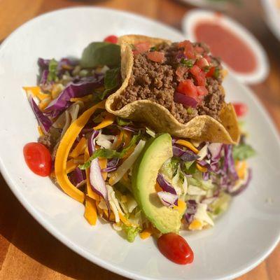 Taco Salad with beef