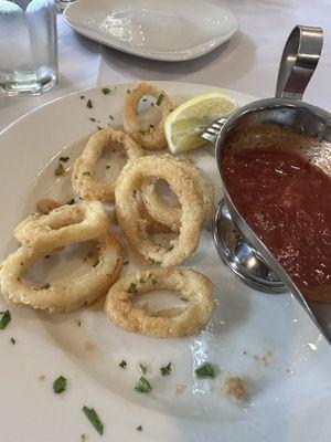 Fried calamari