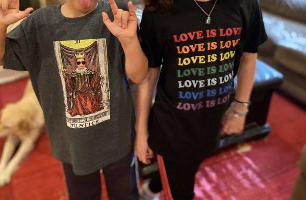 RBG and LOVE IS LOVE