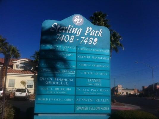 Dr. Canfield is in Sterling Park.