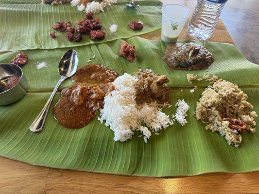 AYCE veg & non-veg thali on weekends