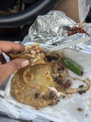 Gorditas beef