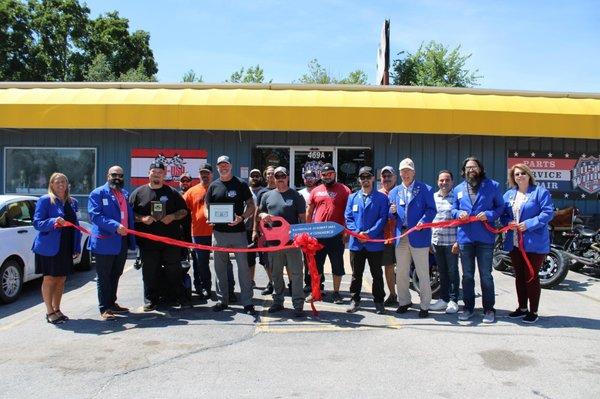 Our Grand opening with the Chamber of Commerce