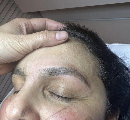 my eyebrows done by the best