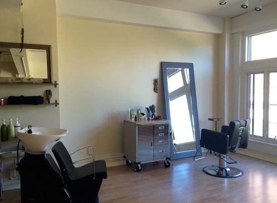 Quaint, Peaceful, Eco Conscious Salon.