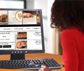 Desktop Ordering via Takeout Button's Online Ordering System