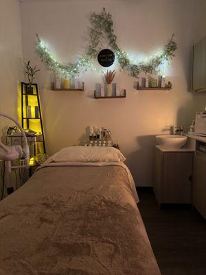 Esthetician salon suite