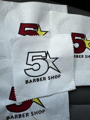 Embroidery samples for clients