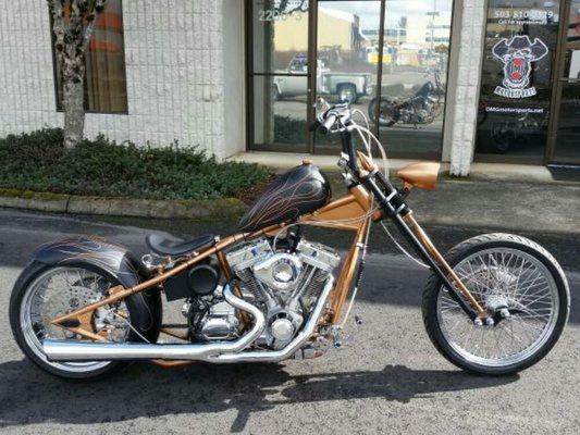 2009 BIG BEAR CHOPPER SPRINGER SCREAMIN DEMON "457" MILES LIKE NEW