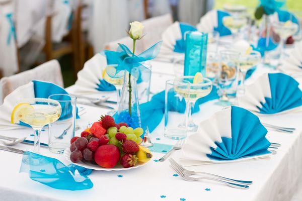 Event design for wedding reception created by DOMW