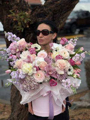 Martinique - a flower box from modern florist located in Scottsdale