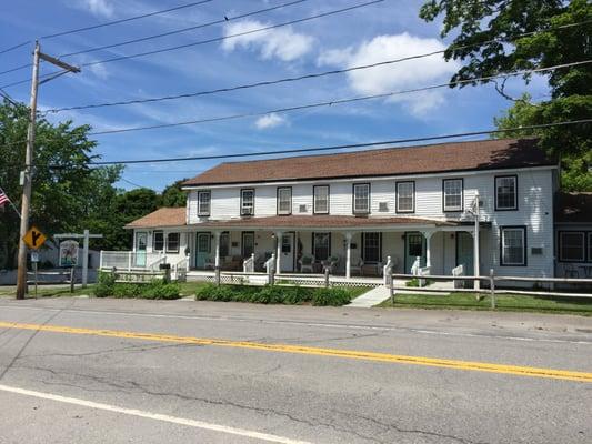 Front view from across the street