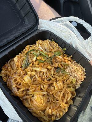 Vegetable pad Thai