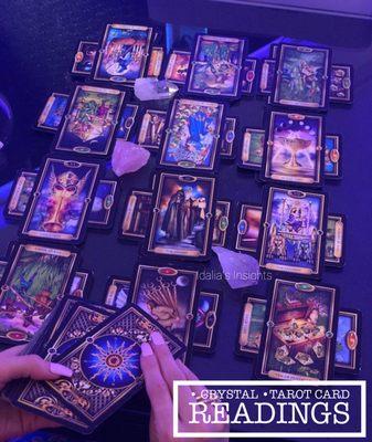 a Tarot session is able to tell you about your Past, Present, and Future. you also may ask questions in this session.