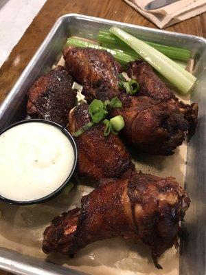 Smoked chicken wings