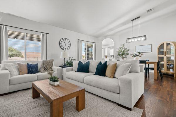 Interior of stunning home sold in Sierra Vista, Arizona.