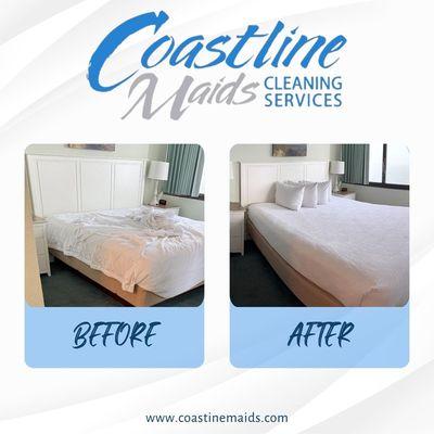 We take pride in turning your space from messy to immaculate! Check out this transformation!