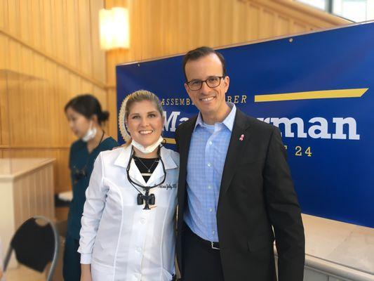 Mountain View Health Fair thanks to local Assemblyman Mark Berman. October 2017