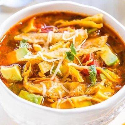 Chicken tortilla soup