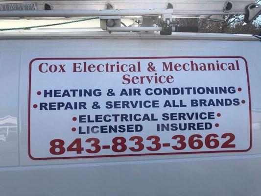 Cox Electrical & Mechanical Service