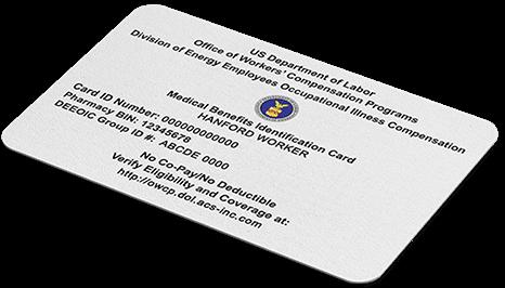 Medical Benefits Identification Card
AKA the "White Card"