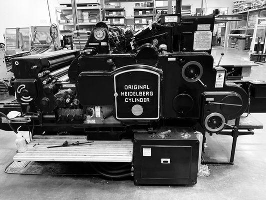 Original Heidelberg Cylinder