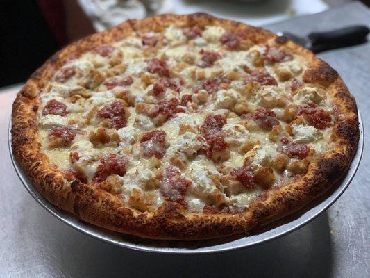 Chicken Parmesan Pizza