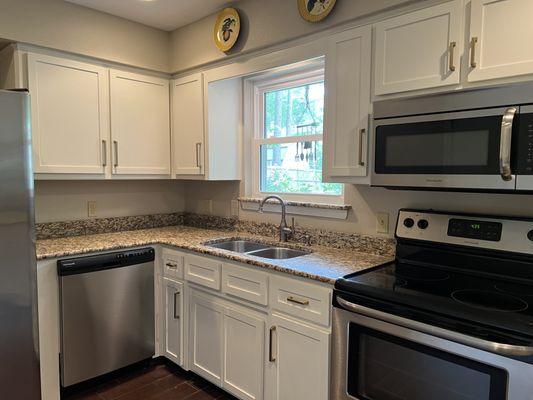 Happy with new cabinet doors!