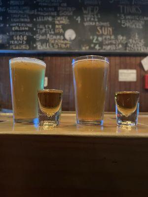 Beer & Jameson $8 special