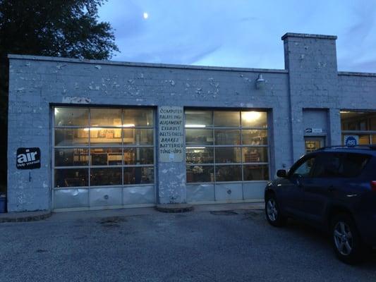 Nondescript grey building on Rt 45 that's easy to overlook.