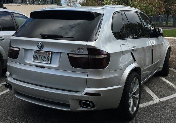 X5 smoked rears