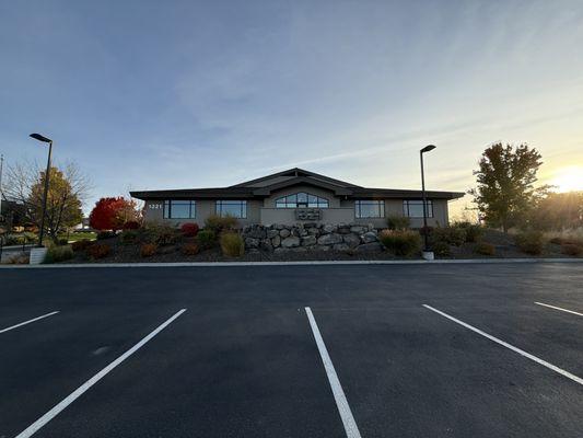 Front of building from street