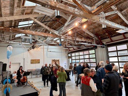 Inside the main CAW gathering space