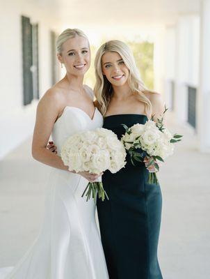Glowing bridal spray tan