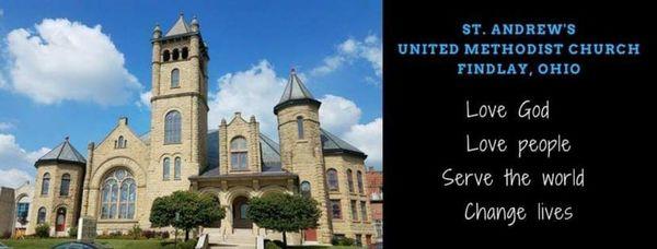 St. Andrew's Sandusky St. facade