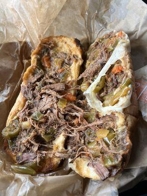 Zio Freddo's Got Serious Beef Sandwich 5/5 stars
