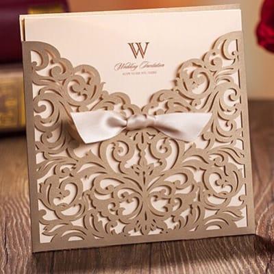 My favorite laser cut invitation!