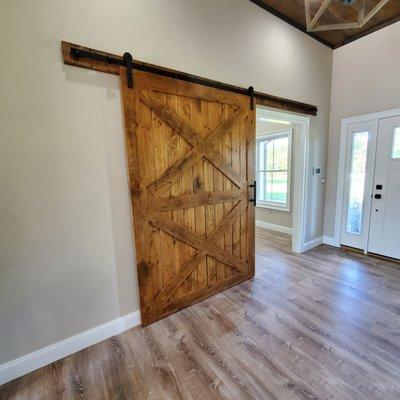 Custom barn door